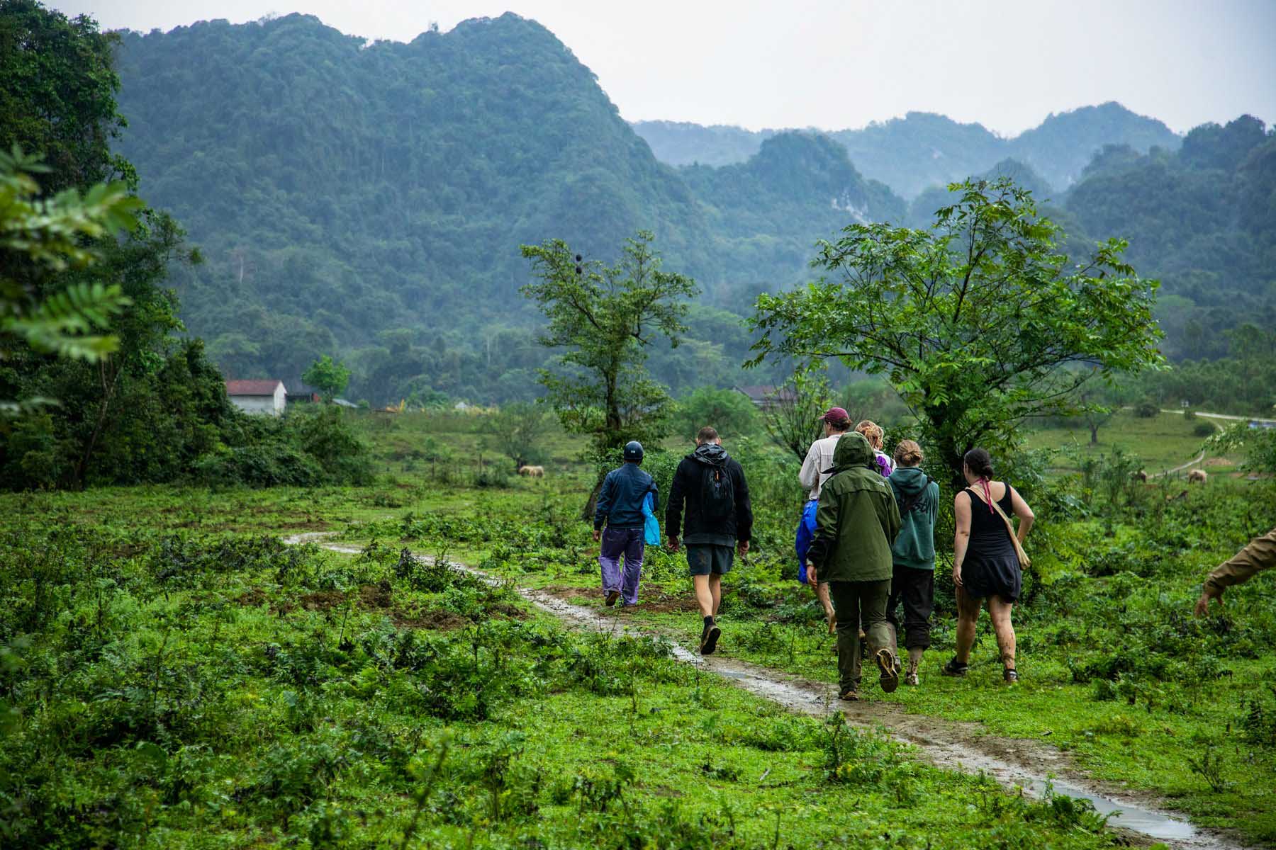 Rainy season in Vietnam